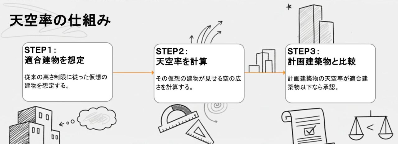 天空率の仕組み