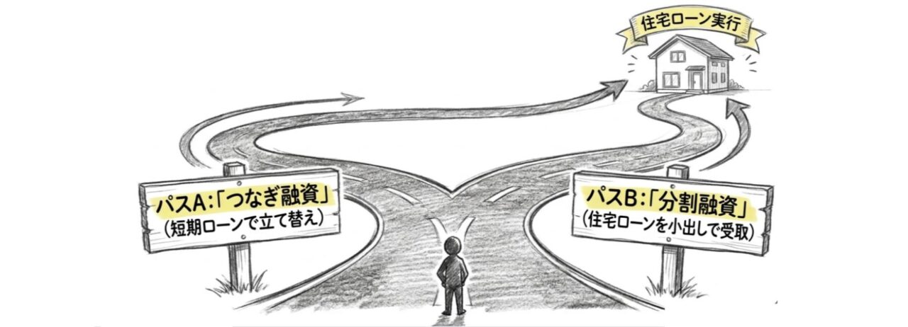 つなぎ融資と分割融資