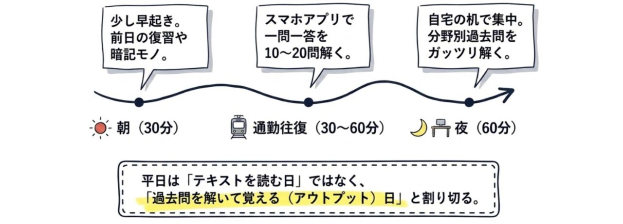1日の勉強法